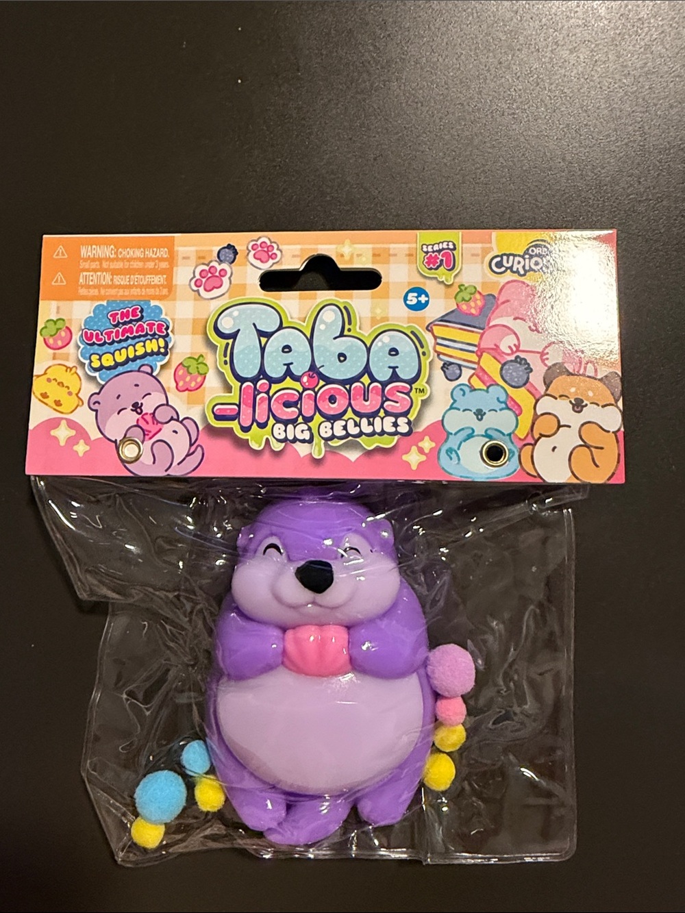 Taba-licious Purple Otter Squishy Plush - Big Bellies